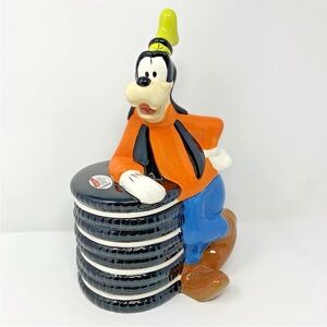 New Disney Goofy Cookie Jar 12" Ceramic Oreo Hand Painted